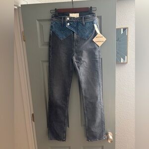 MOTHER The Double Rocky Rider Nerdy Jeans Size 26 NWT
